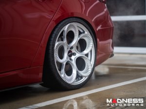 Alfa Romeo Giulia Custom Wheels - set of 4 - KuhlFX - Forged - Gloss Silver 